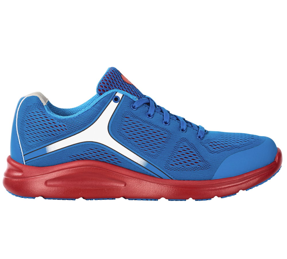 O1: e.s. O1 Work shoes Asterope + gentian blue/fiery red