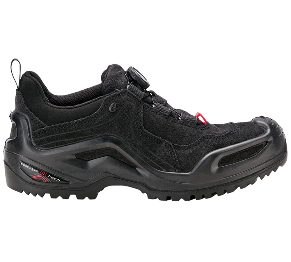 O2: e.s. O2 Work shoes Apate low + black