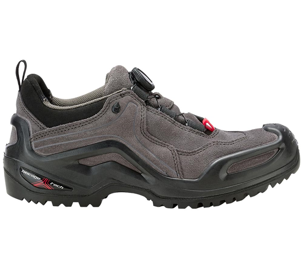 O2: e.s. O2 Work shoes Apate low + anthracite/black