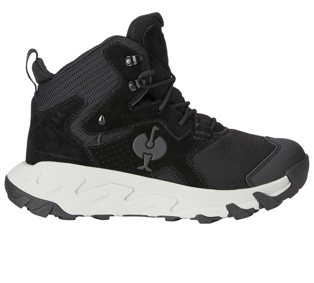 Footwear: O6 Work shoes e.s. Rimini mid + black/crystal grey