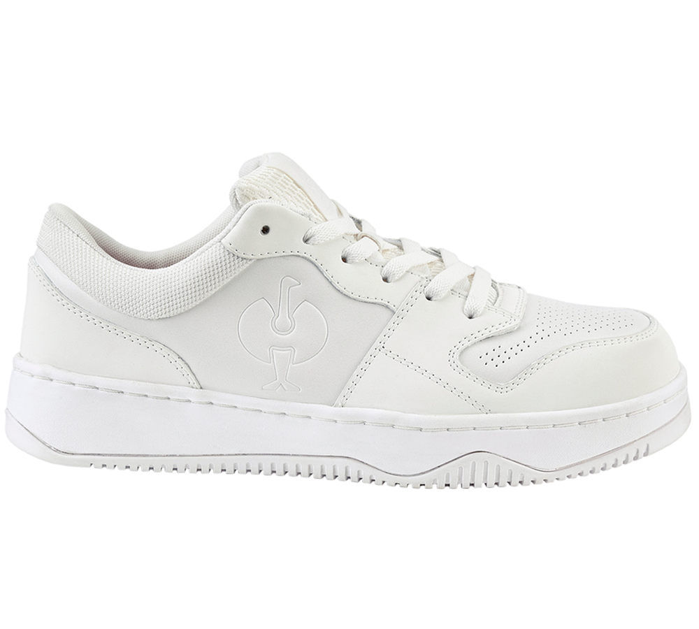 Safety Trainers: S1 Safety shoes e.s. Eindhoven low + white
