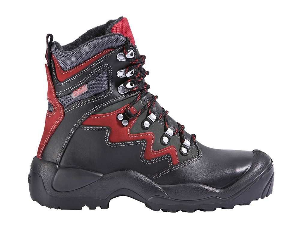 Roofer / Crafts_Footwear: S3 Winter safety boots Lech + black/anthracite/red
