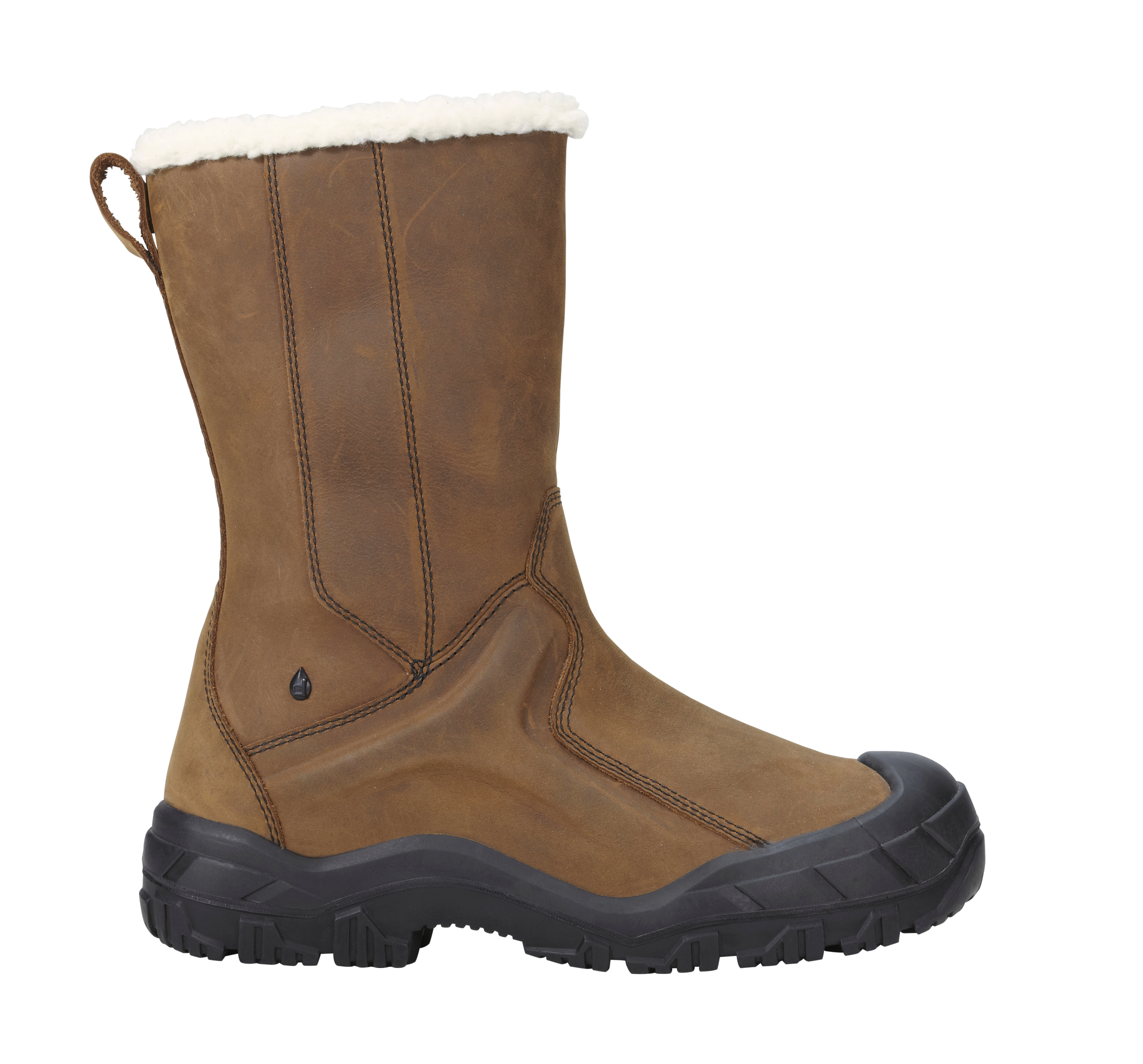 S3: S3 Safety slip-on boots e.s. Okomu high + brown