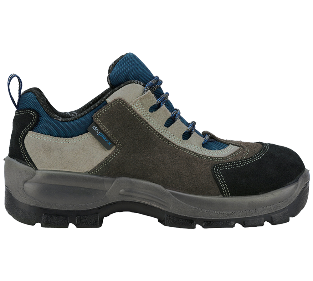 S3 Safety shoes Willingen grey/navy blue/black | Strauss