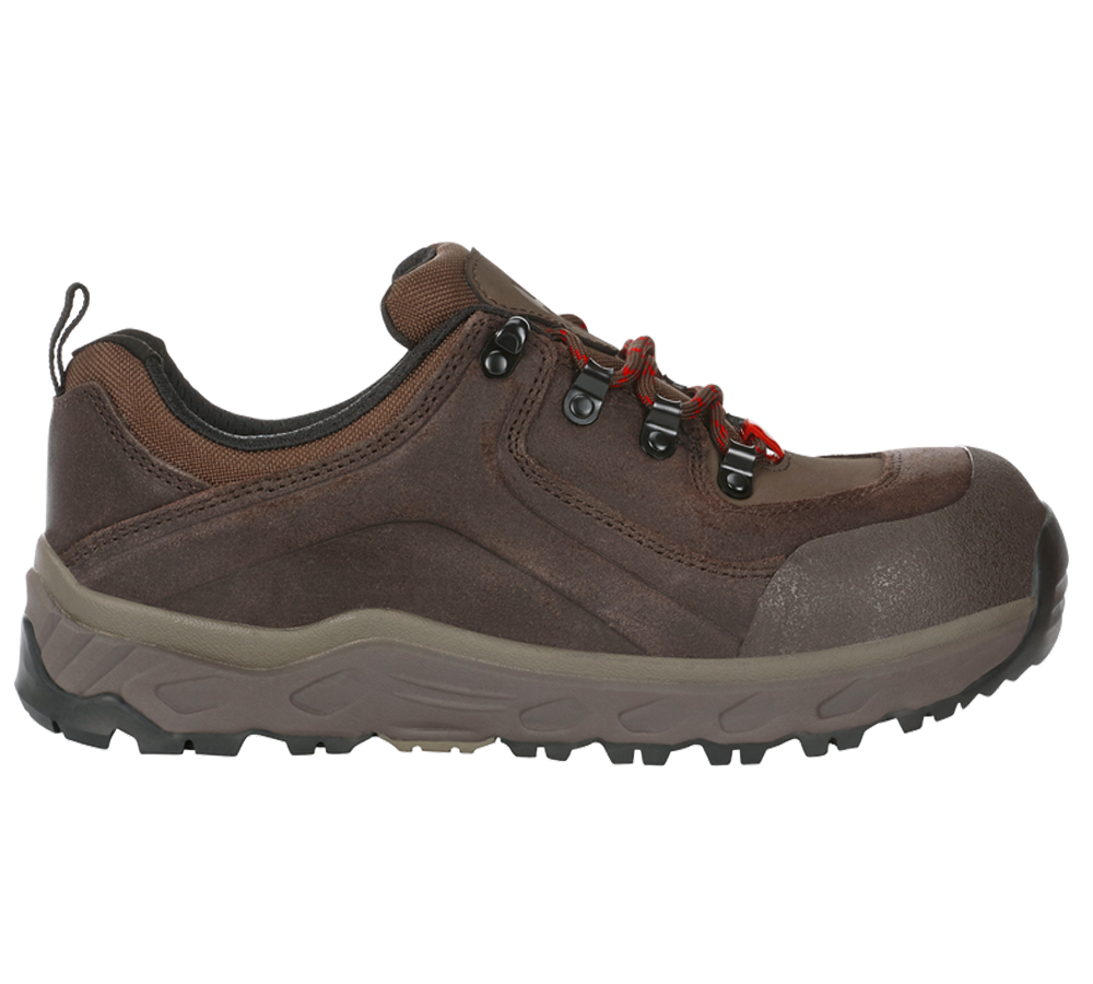 S3: S3S Safety shoes e.s. Siom-x12 low + chestnut