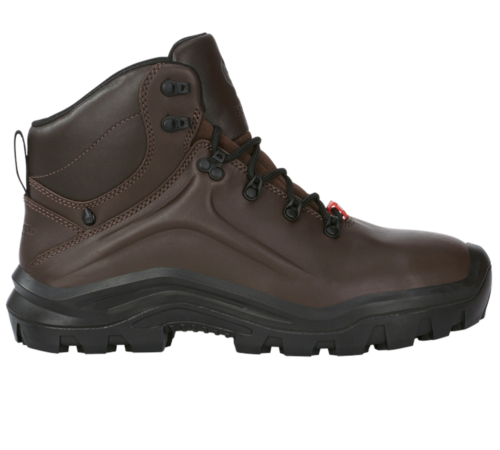 Roofer / Crafts_Footwear: e.s. S3 Safety boots Cebus mid + bark
