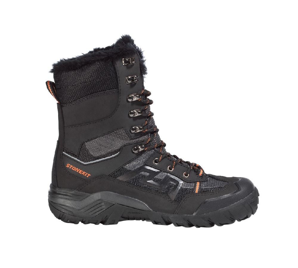 S3: STONEKIT S3 Winter safety boots Trondheim + black