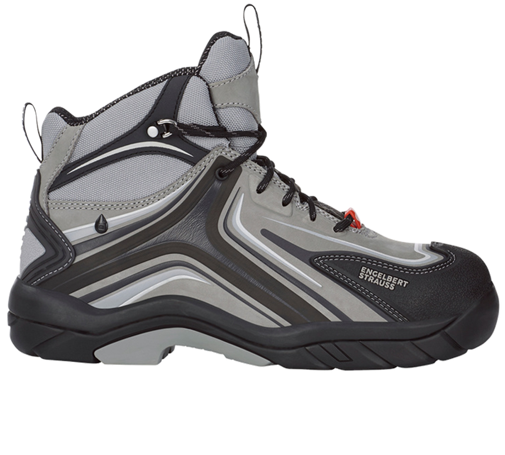 Safety Trainers: e.s. S3 Safety shoes Cursa + platinum/anthracite
