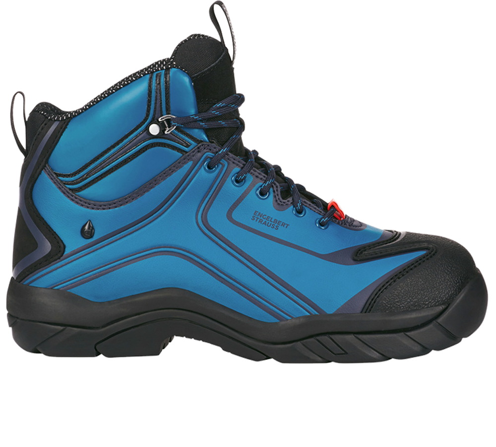 Safety Trainers: e.s. S3 Safety shoes Kajam + atoll/navy