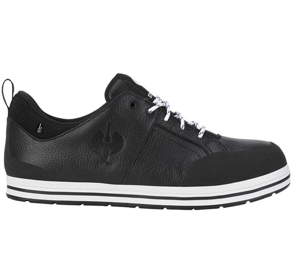 Safety Trainers: S3 Safety shoes e.s. Spes II low + black
