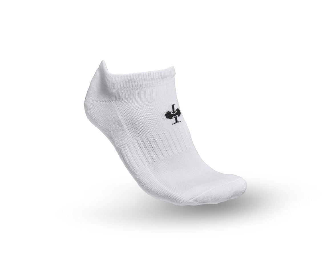 Socks: e.s. Allround socks Classic light/low + white