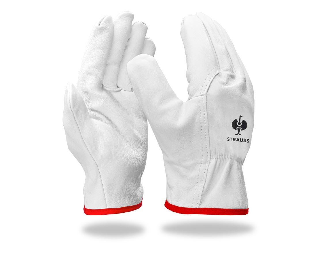 Leather: Nappa leather driving gloves Driver
