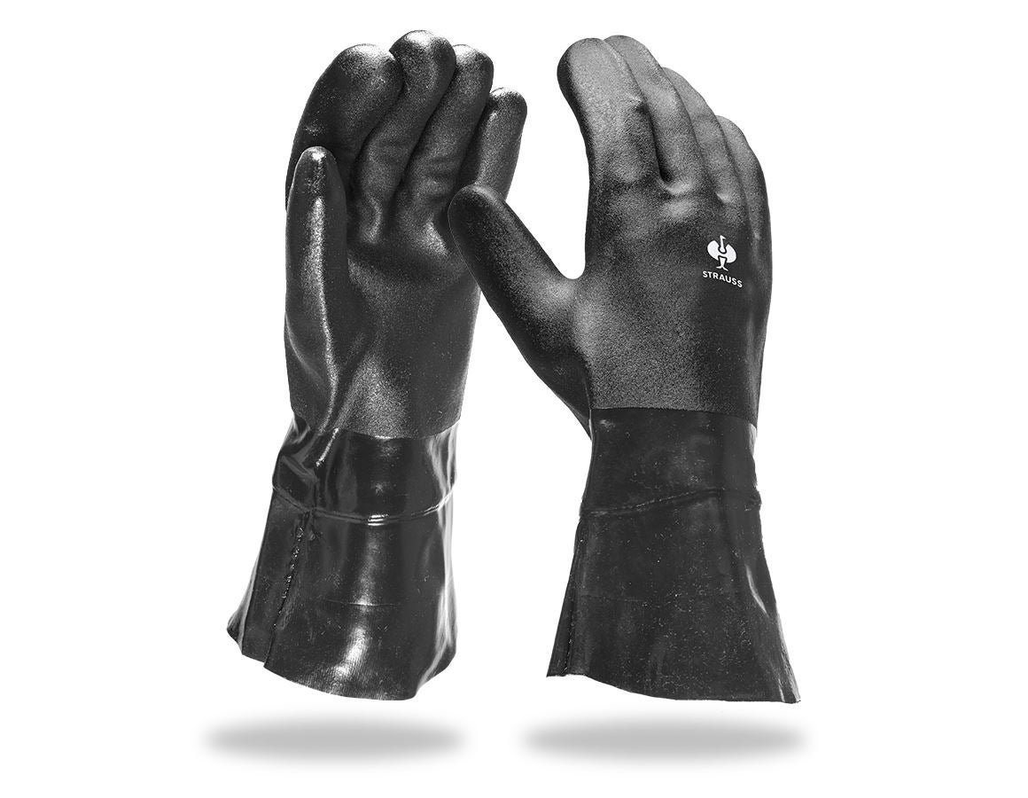 Chemically resistant: PVC special gloves Fuel Star