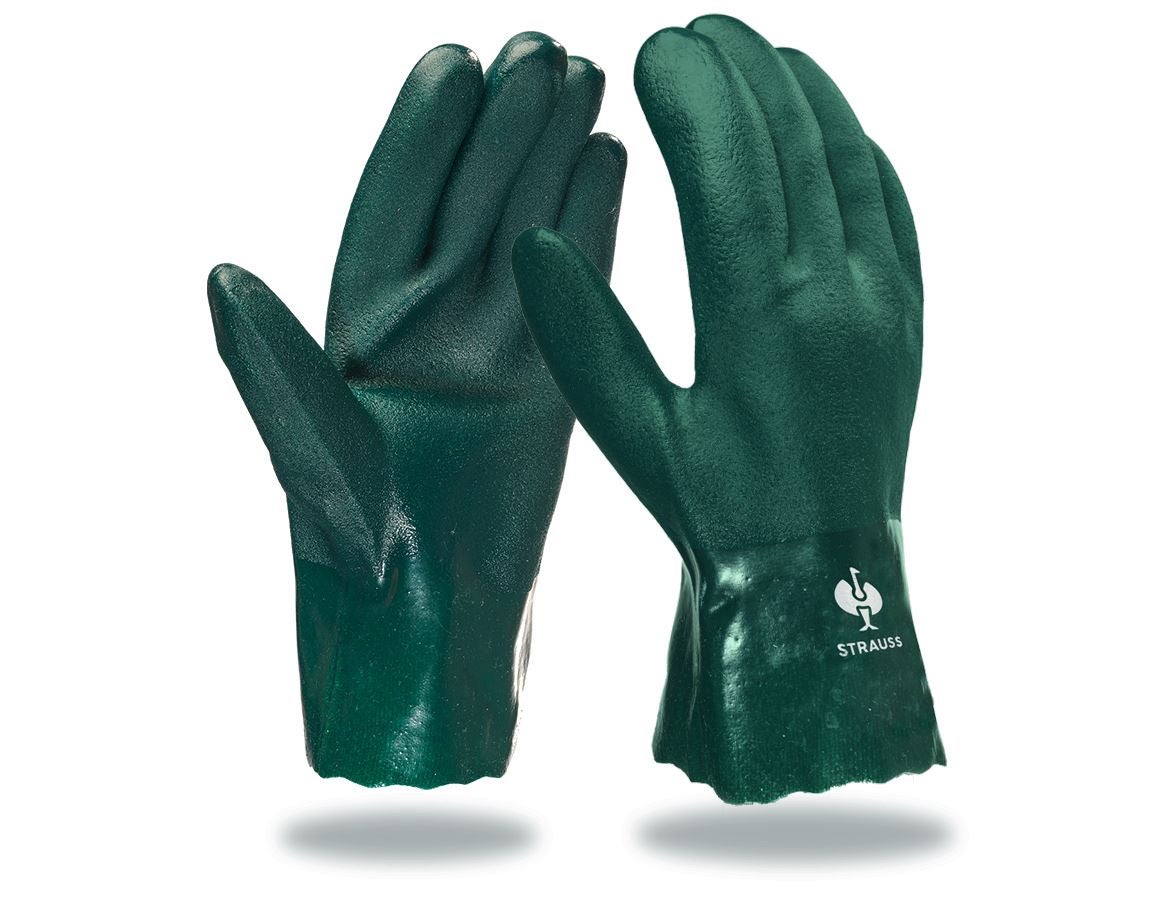 Chemically resistant: PVC special gloves Oil Star