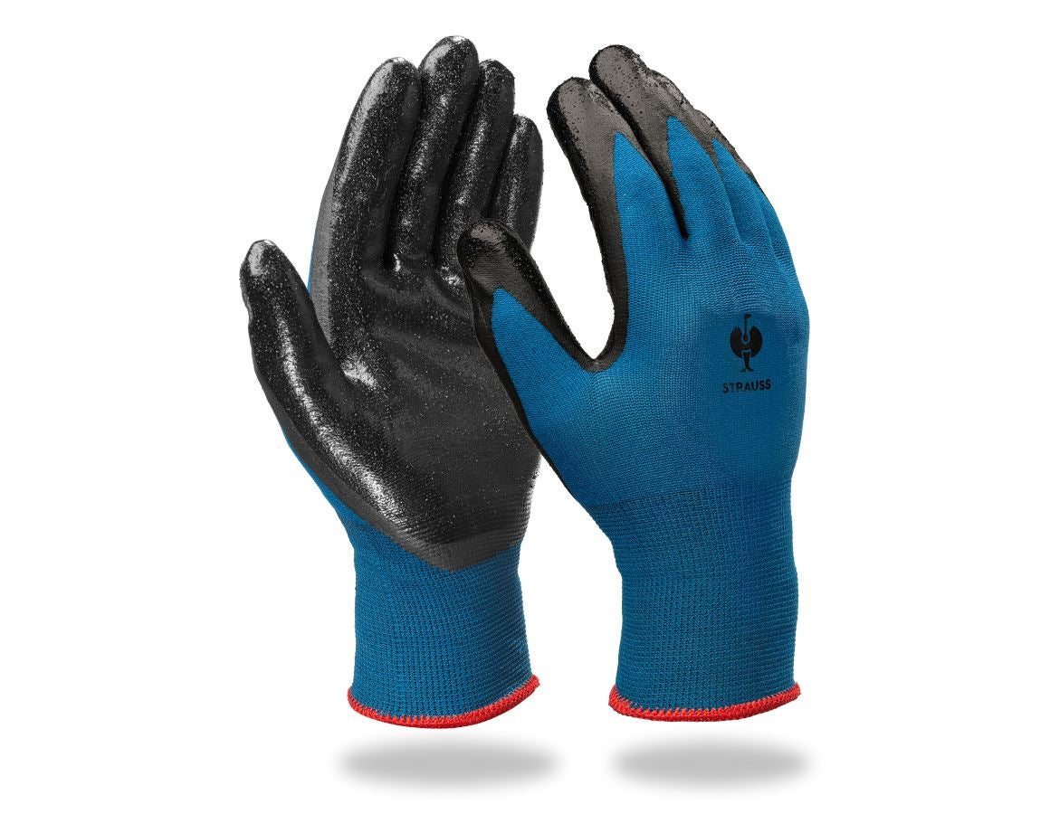 Coated: Neoprene micro gloves, back partially coated