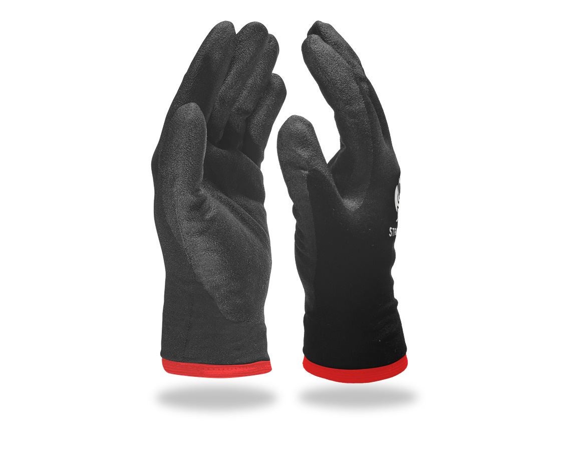 Cold: Vinyl winter gloves Comfort Plus
