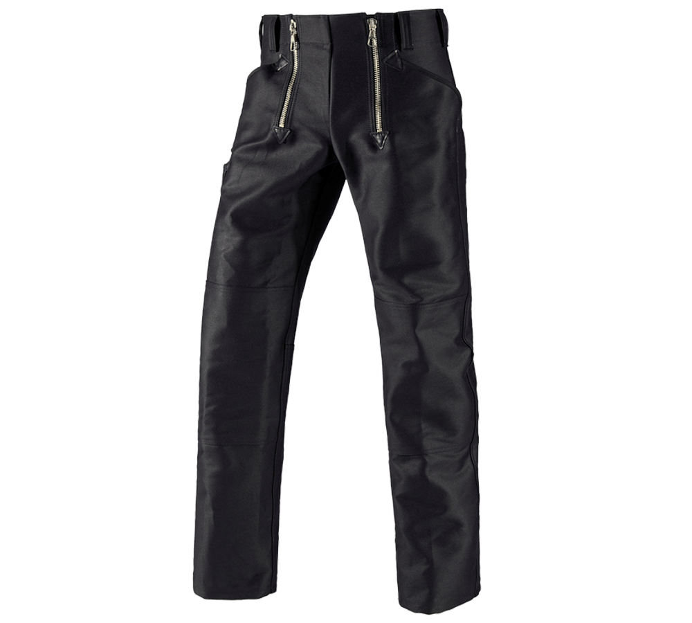 Roofer / Crafts: e.s. Craftman's Trousers without Flare + black