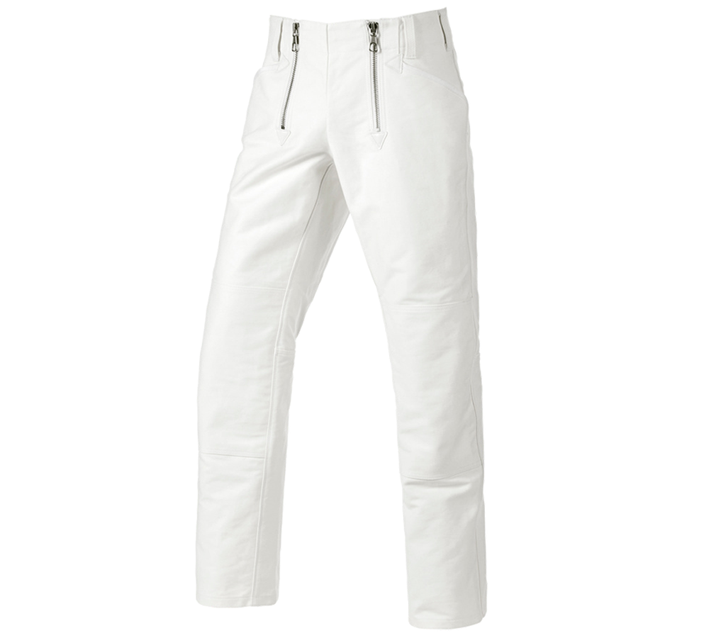 Work Trousers: e.s. Craftman's Work Trousers Bernd + white