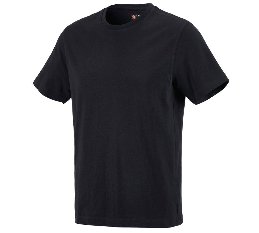 Shirts, Pullover & more: e.s. T-shirt cotton + black