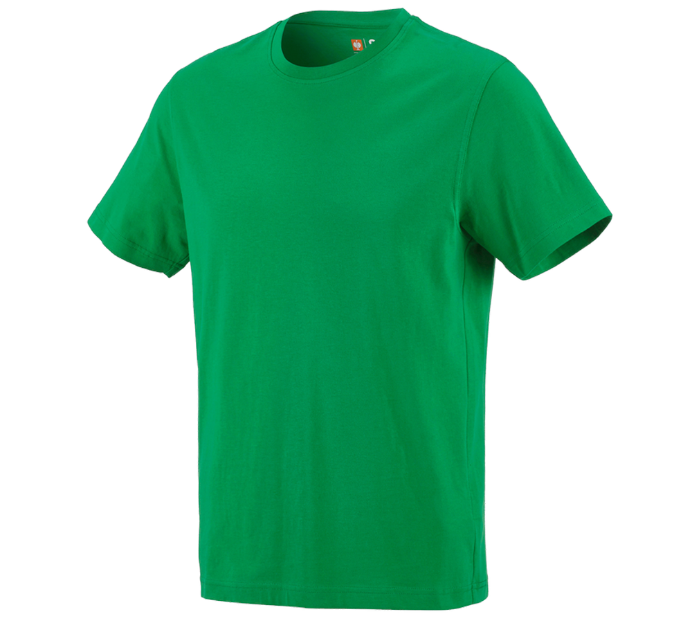 Gardening / Forestry / Farming: e.s. T-shirt cotton + grassgreen