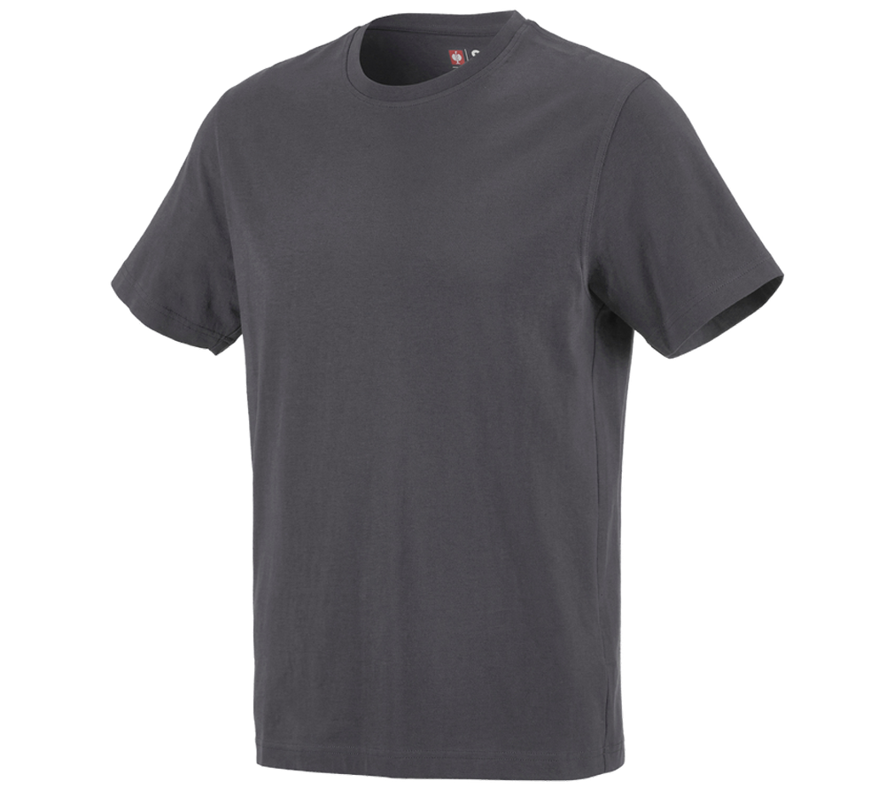Gardening / Forestry / Farming: e.s. T-shirt cotton + anthracite