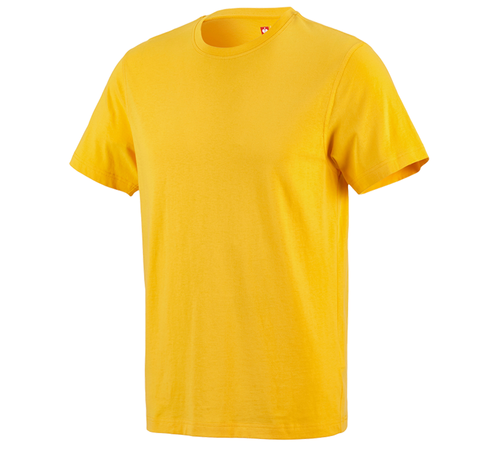 Plumbers / Installers: e.s. T-shirt cotton + yellow