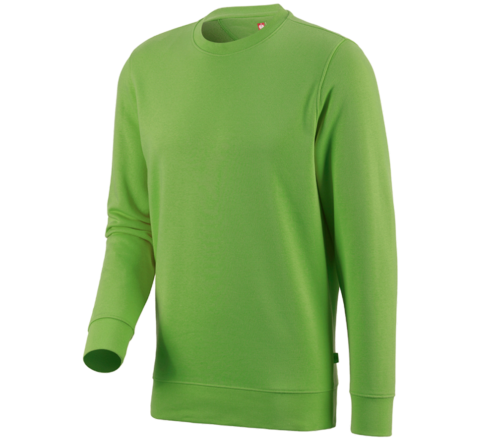 Plumbers / Installers: e.s. Sweatshirt poly cotton + seagreen