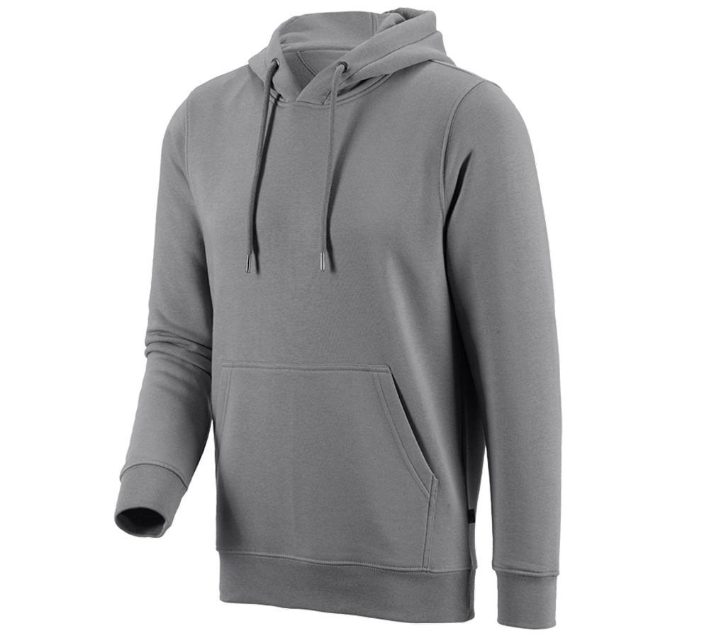 Topics: e.s. Hoody sweatshirt poly cotton + platinum