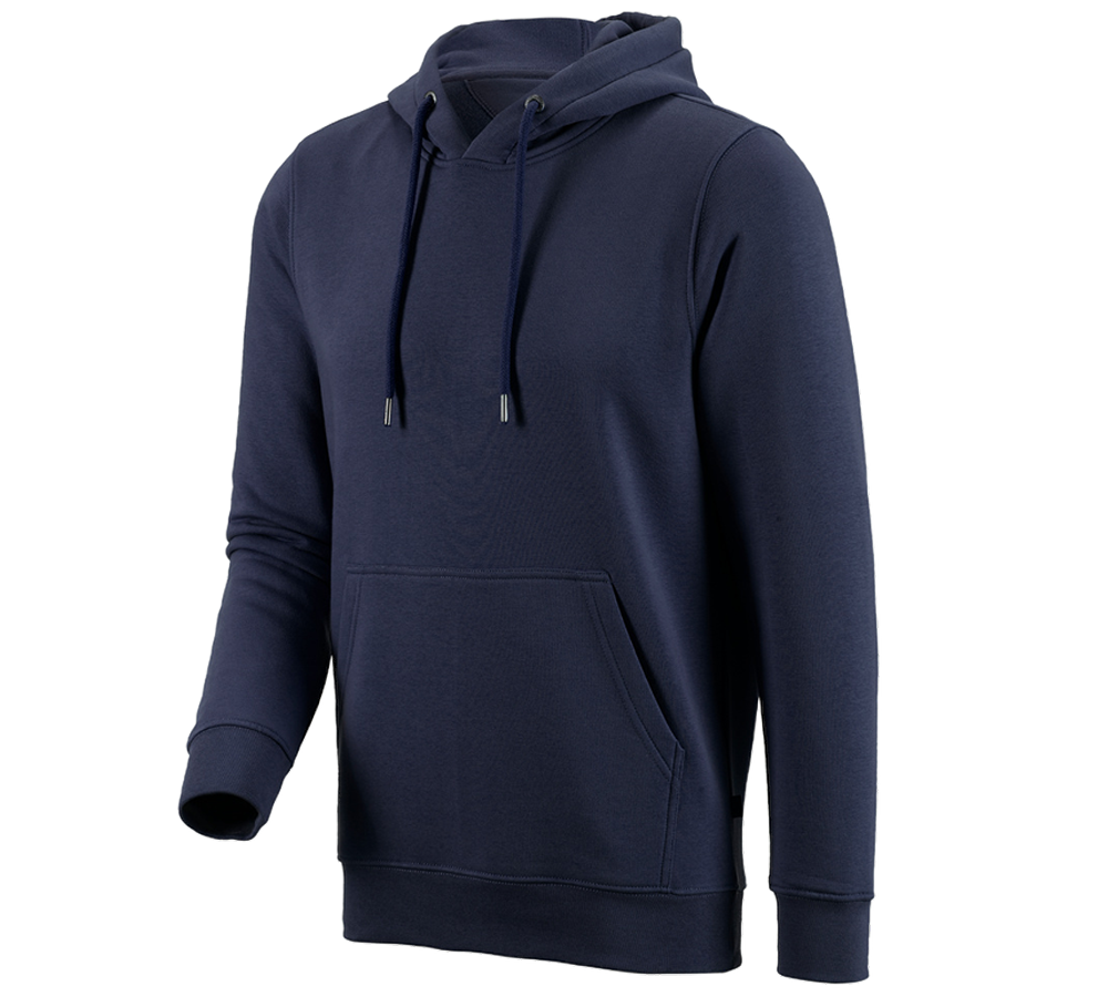 Joiners / Carpenters: e.s. Hoody sweatshirt poly cotton + navy