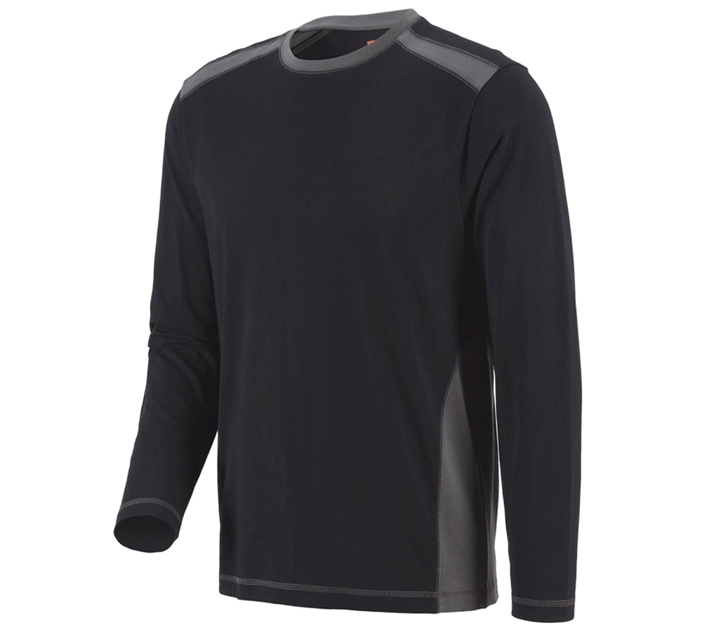 Plumbers / Installers: Long sleeve cotton e.s.active + black/anthracite