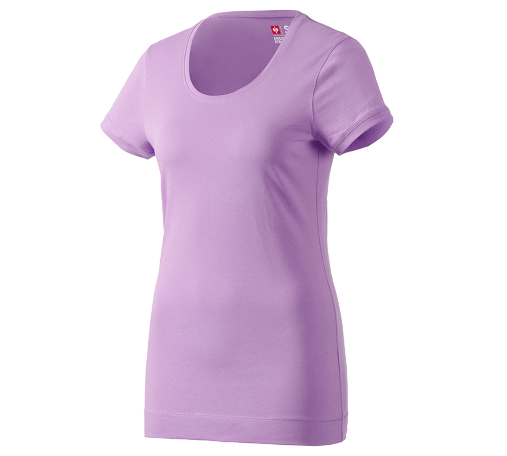Shirts, Pullover & more: e.s. Long shirt cotton, ladies' + lavender