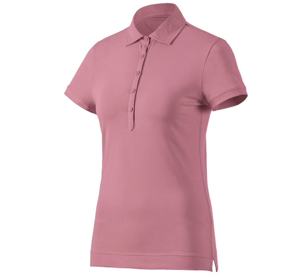 Plumbers / Installers: e.s. Polo shirt cotton stretch, ladies' + antiquepink