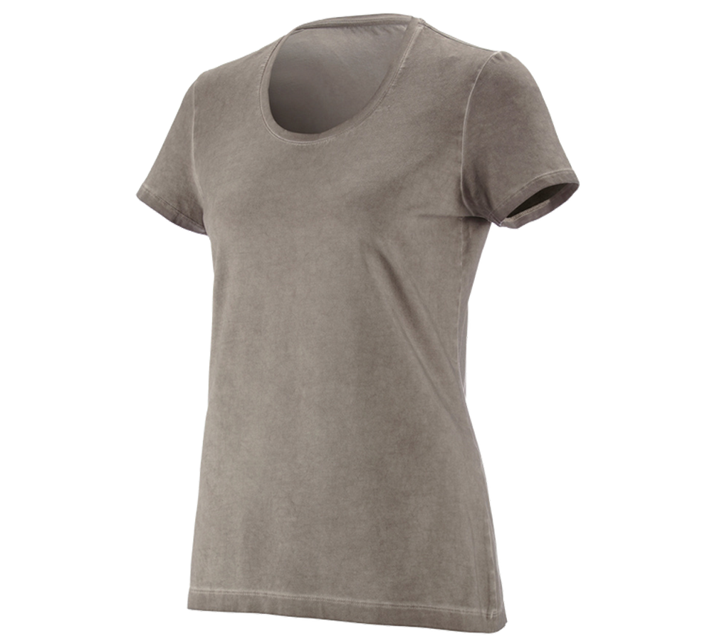 Joiners / Carpenters: e.s. T-Shirt vintage cotton stretch, ladies' + taupe vintage
