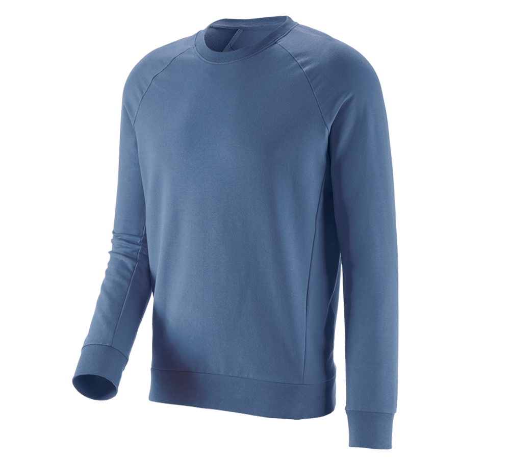 Topics: e.s. Sweatshirt cotton stretch + cobalt