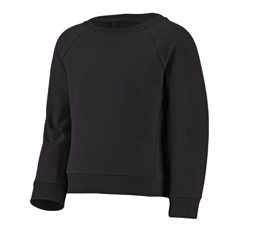 Shirts, Pullover & more: e.s. Sweatshirt cotton stretch, children's + black
