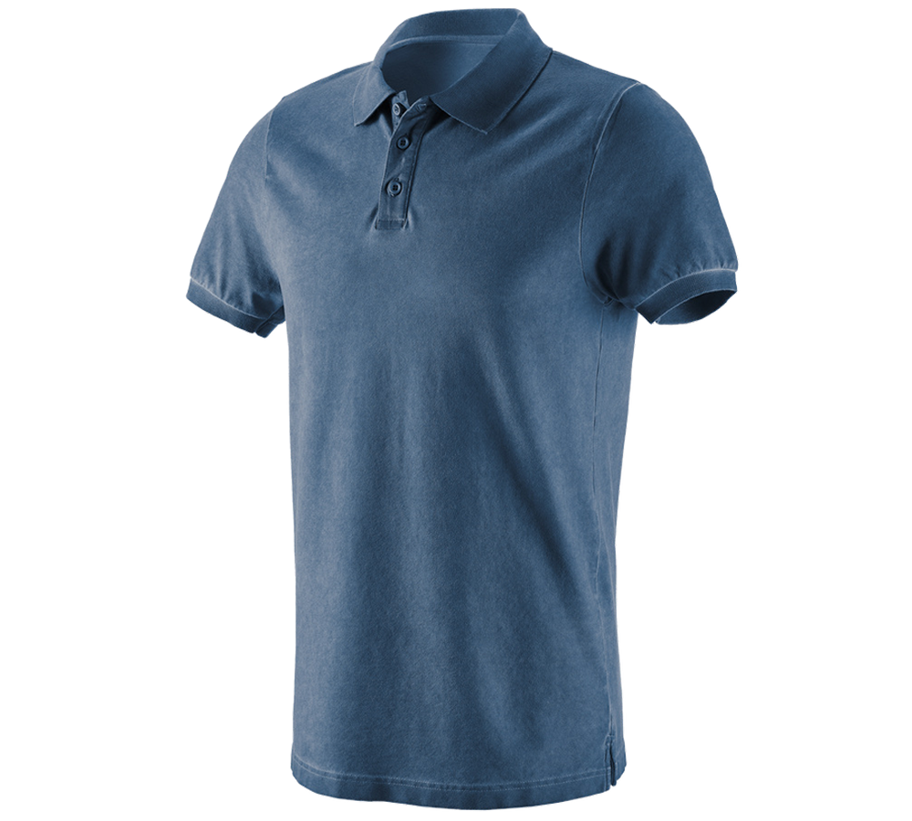 Shirts, Pullover & more: e.s. Polo shirt vintage cotton stretch + antiqueblue vintage