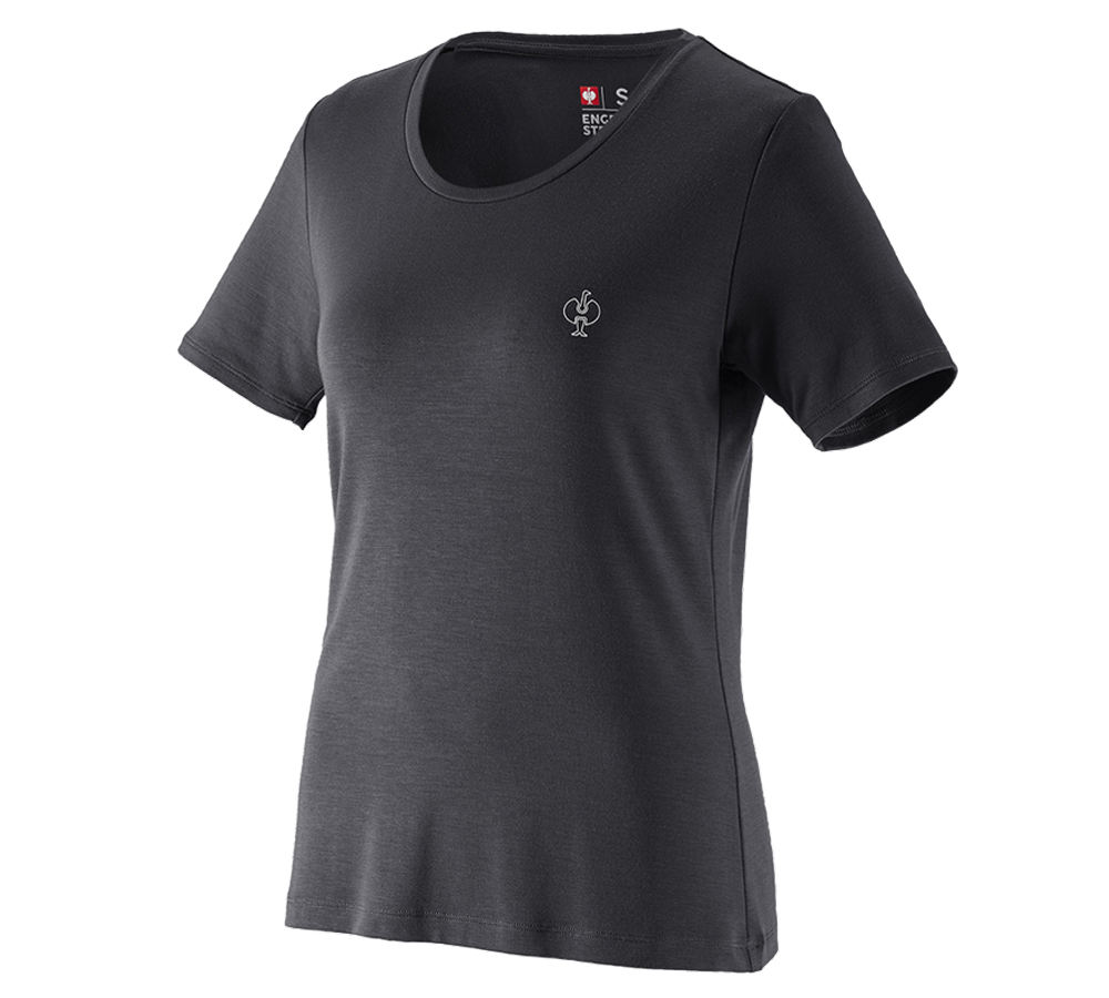 Shirts, Pullover & more: Modal-shirt e.s. ventura vintage, ladies' + black