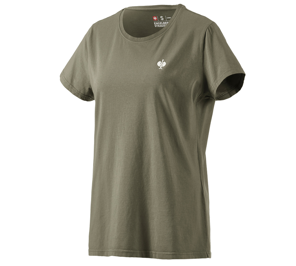 Shirts, Pullover & more: T-Shirt e.s.motion ten pure, ladies' + moorgreen vintage