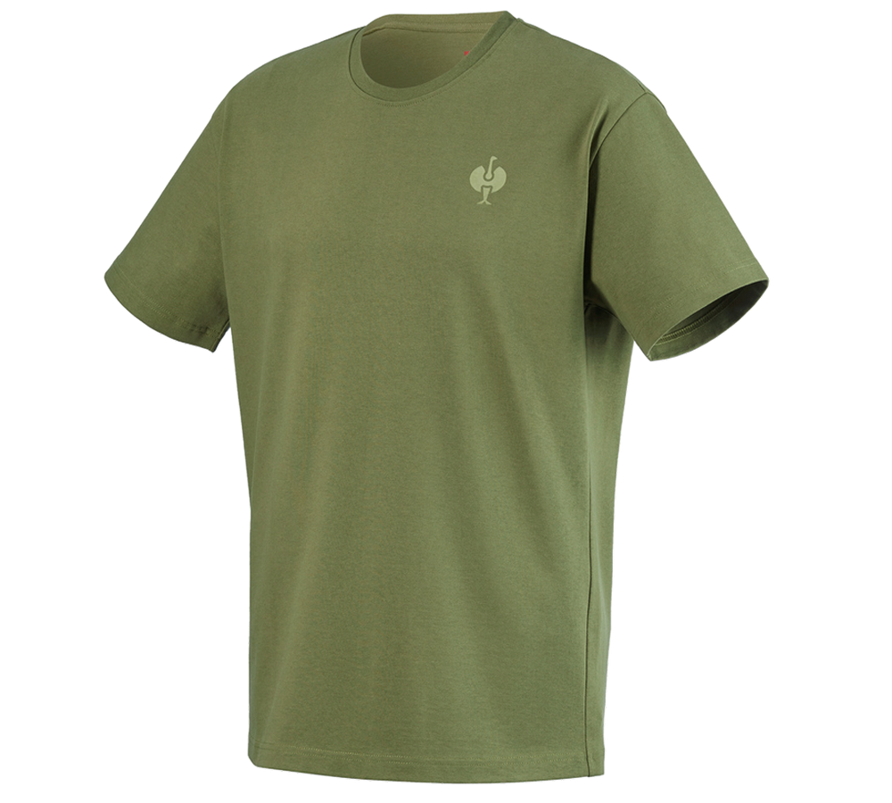 Topics: T-shirt heavy e.s.iconic + mountaingreen