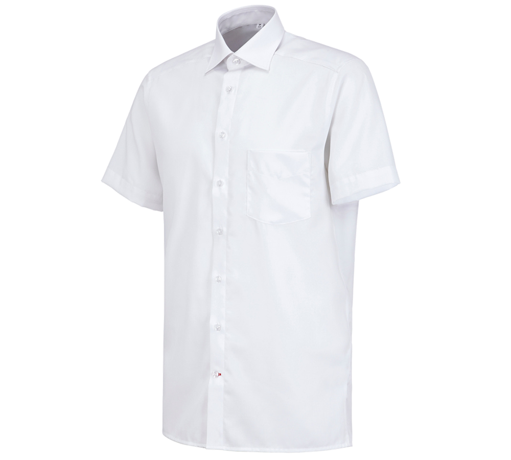 Topics: Business shirt e.s.comfort, short sleeved + white
