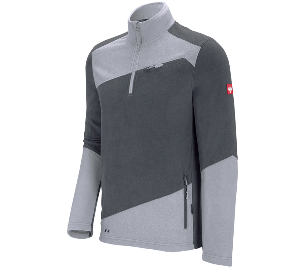 Shirts, Pullover & more: Fleece troyer e.s.motion 2020 + anthracite/platinum