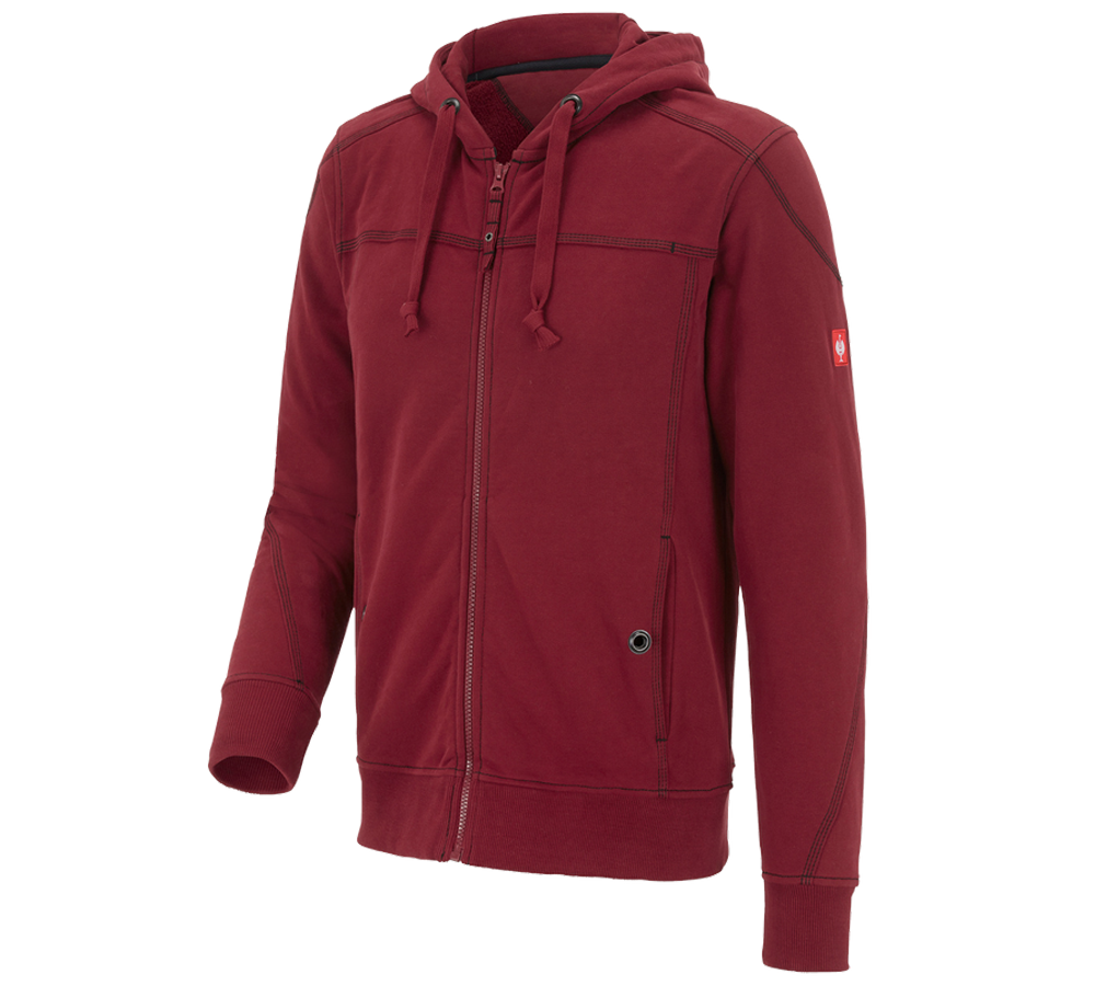 Joiners / Carpenters: Hooded jacket cotton e.s.roughtough + ruby