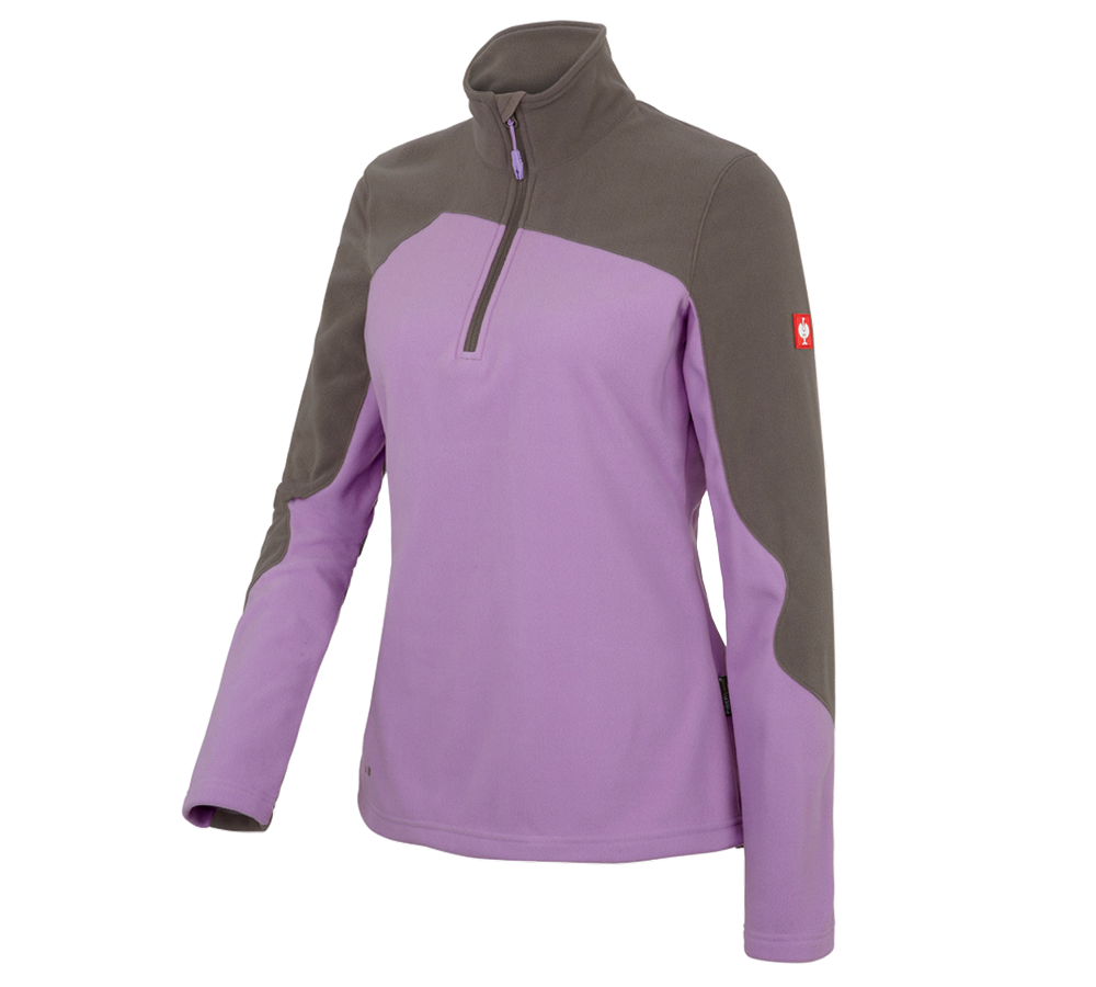 Shirts, Pullover & more: Fleece troyer e.s.motion 2020, ladies' + lavender/stone