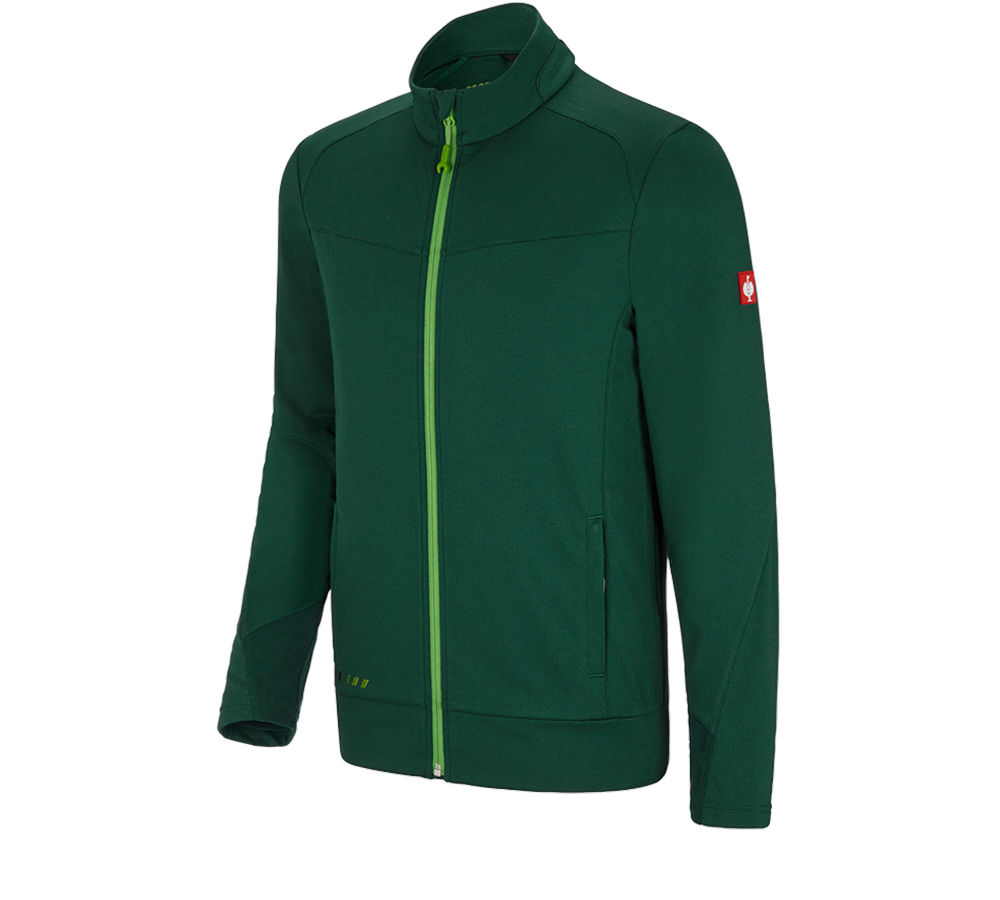 Joiners / Carpenters: FIBERTWIN® clima-pro jacket e.s.motion 2020 + green/seagreen