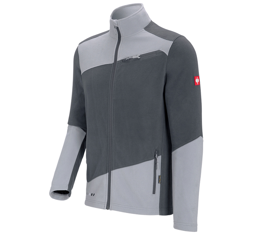 Work Jackets: Fleece jacket e.s.motion 2020 + anthracite/platinum