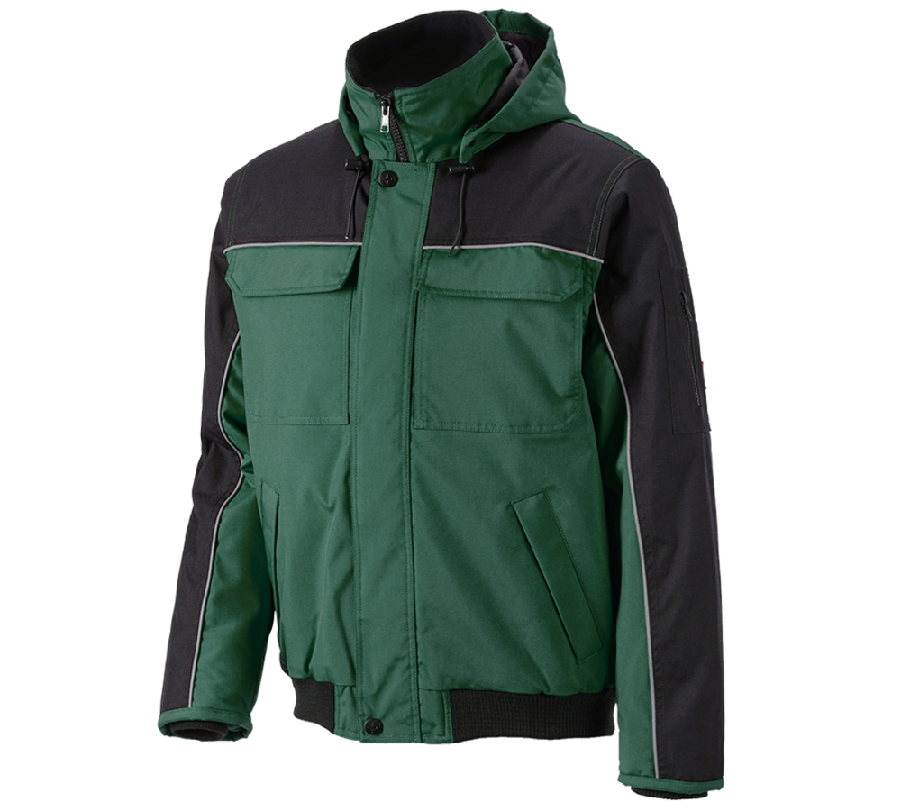 Topics: Pilot jacket e.s.image  + green/black