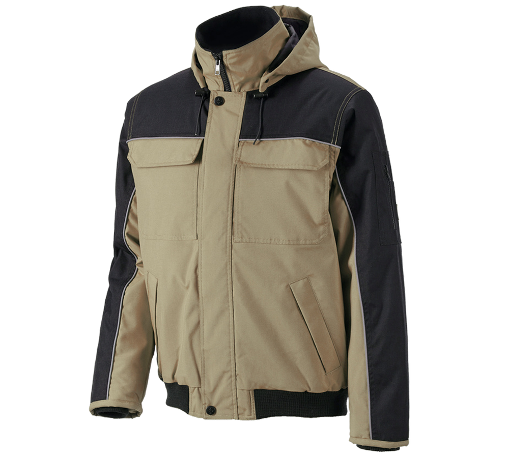 Joiners / Carpenters: Pilot jacket e.s.image  + khaki/black