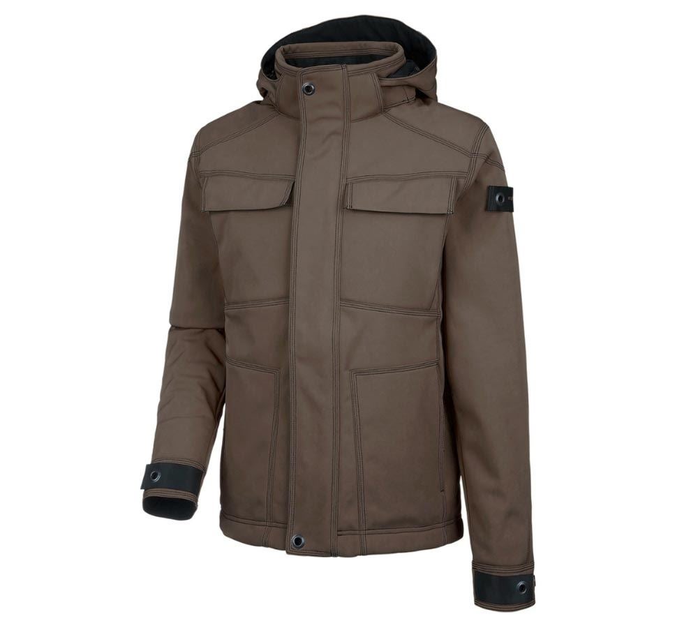 Plumbers / Installers: Winter softshell jacket e.s.roughtough + bark