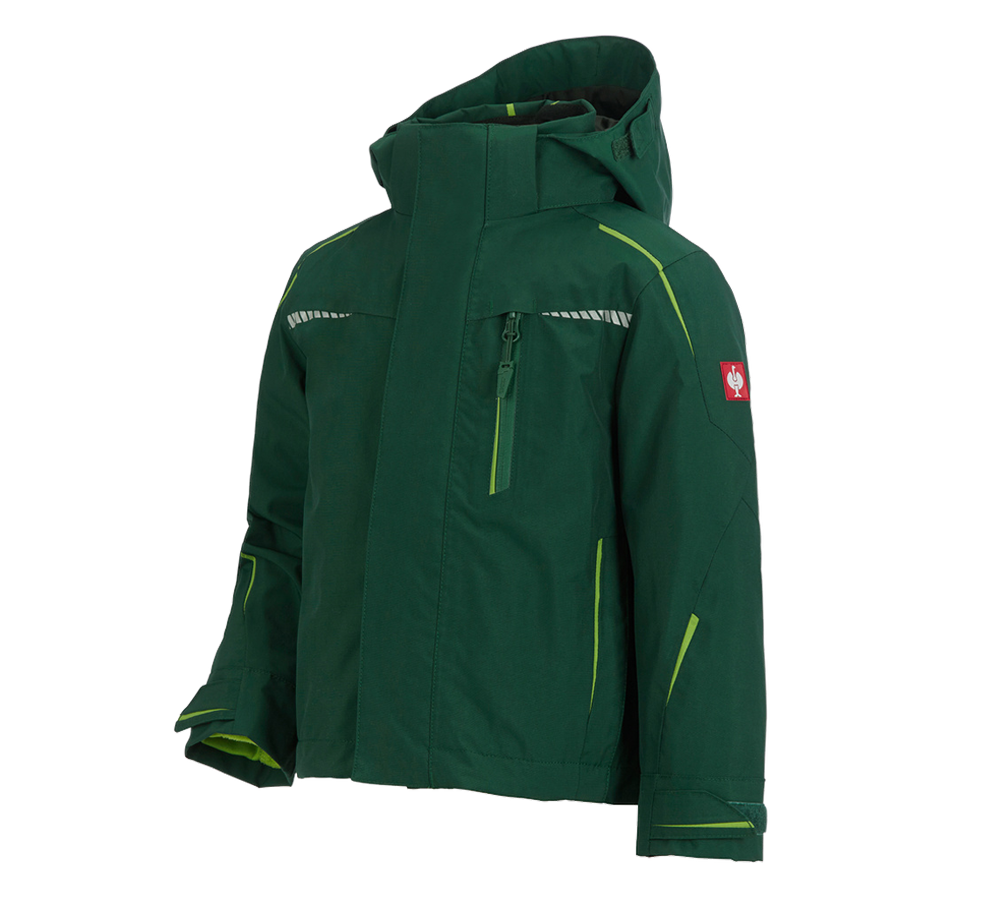 Topics: 3 in 1 functional jacket e.s.motion 2020,  childr. + green/seagreen