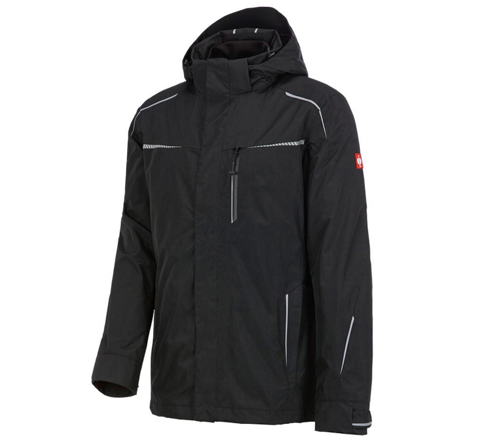 Work Jackets: 3 in 1 functional jacket e.s.motion 2020, men's + black/platinum